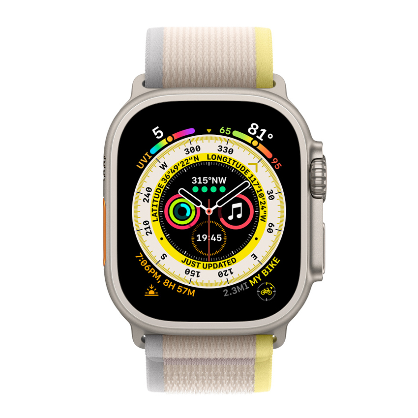 Apple 49mm Yellow/Beige Trail Loop - S/M