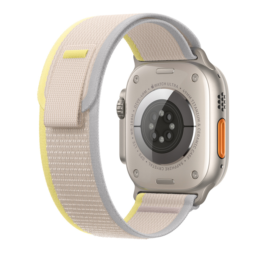 Apple 49mm Yellow/Beige Trail Loop - S/M
