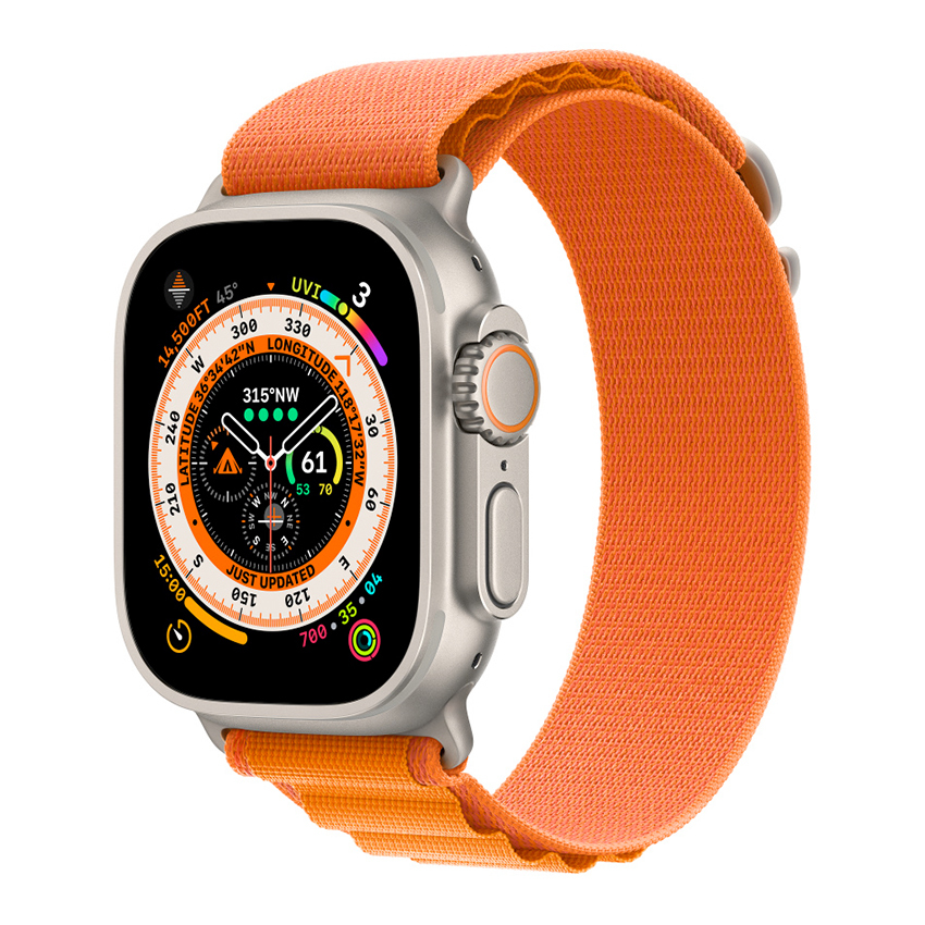 Apple opaska Alpine w kolorze pomarańczowym do koperty 44/45/49 mm – rozmiar L