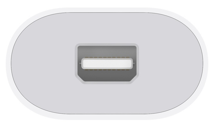 Zdjęcie do “Apple Przejściówka z portu Thunderbolt 3 (USB-C) na port Thunderbolt 2 Biała - Przejściówka”.