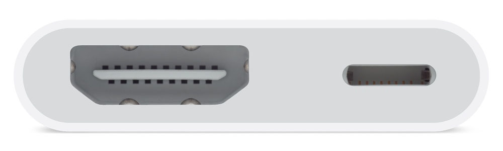 Zdjęcie do “Apple Przejściówka ze złącza Lightning na cyfrowe AV - Przejściówka”.