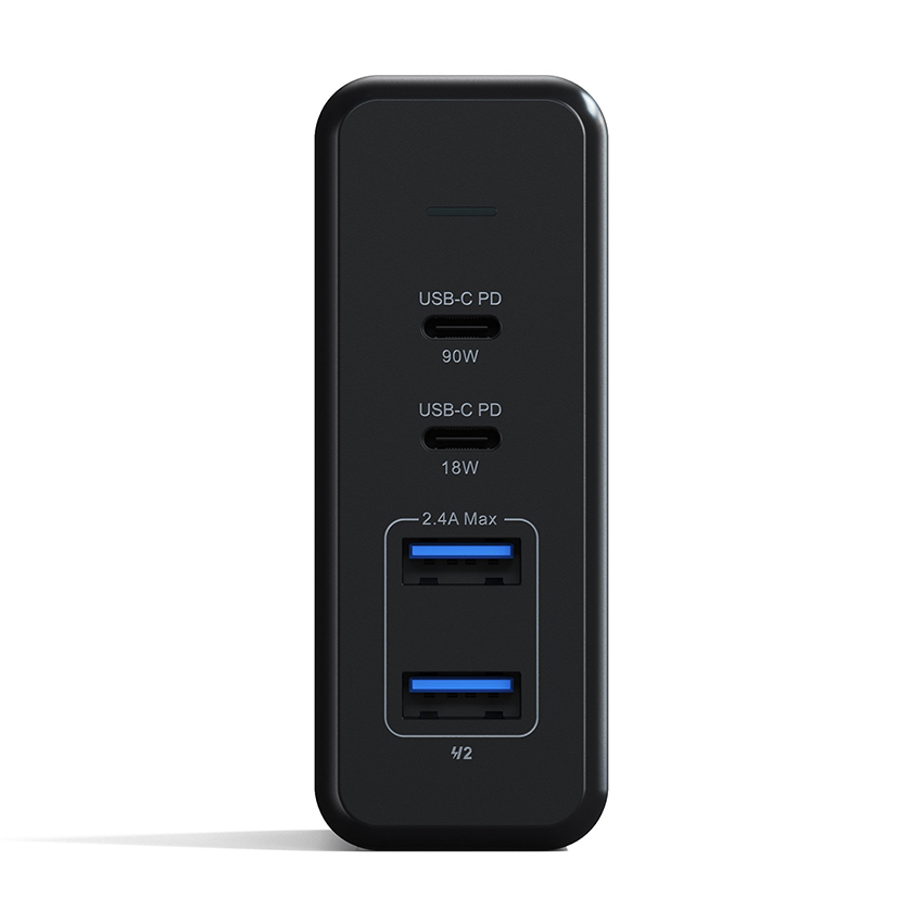 Satechi zasilacz sieciowy 108W 2xUSB-C PD + 2xUSB-A (gwiezdna szarość)