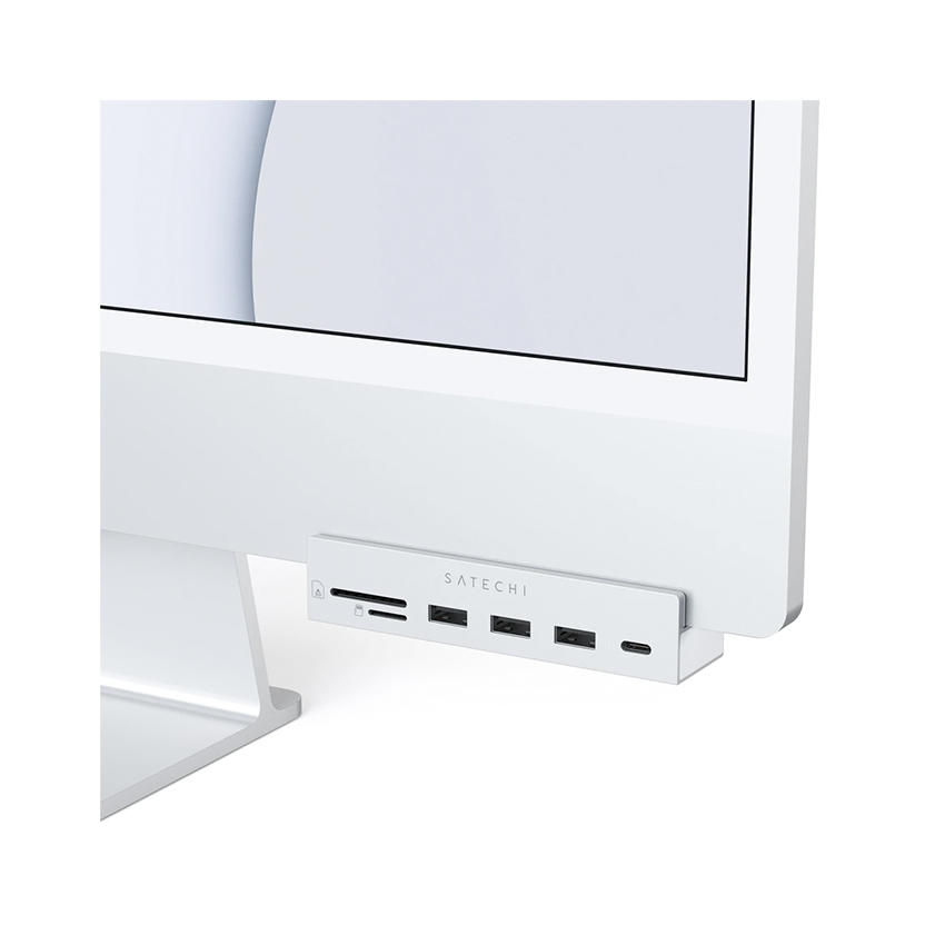 Satechi Clamp Hub iMac 24 Silver - przejściówka USB-C
