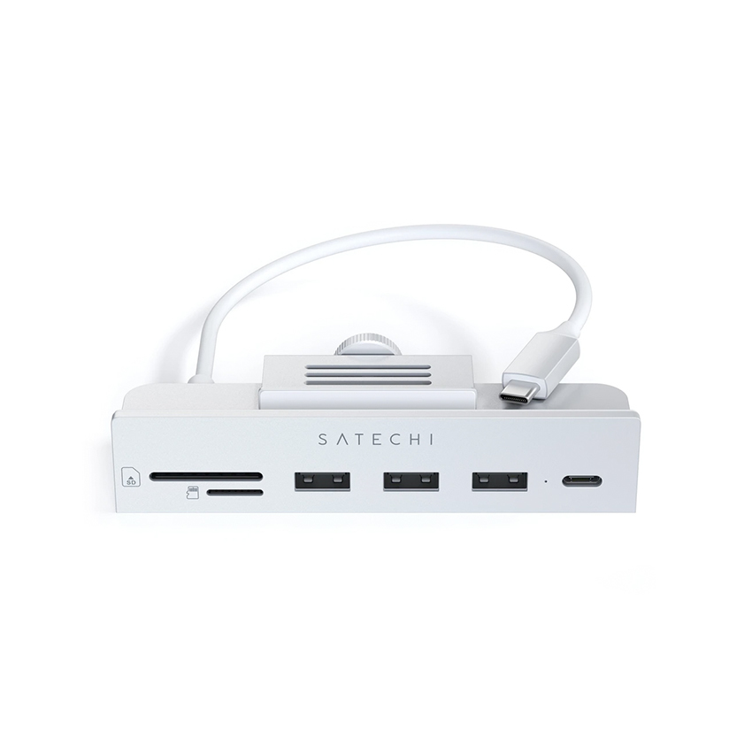 Satechi Clamp Hub iMac 24 Silver - przejściówka USB-C