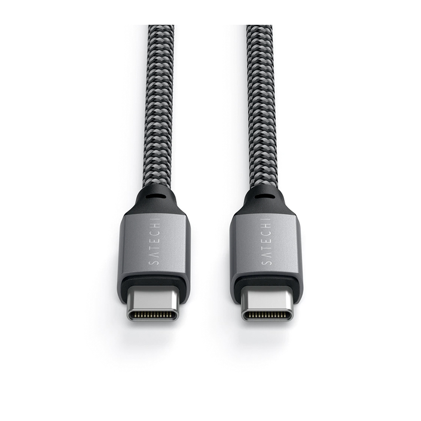 Satechi kabel USB-C/USB-C 100W (szary)