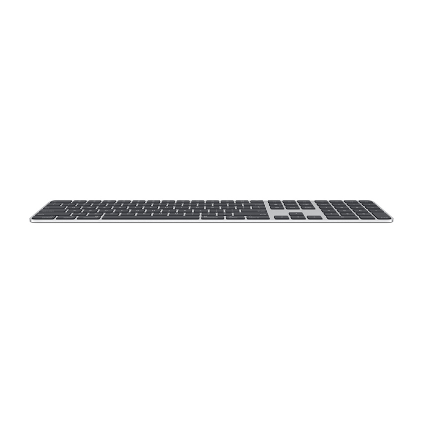 Apple Magic Keyboard z Touch ID i polem numerycznym klawiatura bezprzewodowa dla modeli Mac z czipem Apple klaw. US (czarne klawisze)