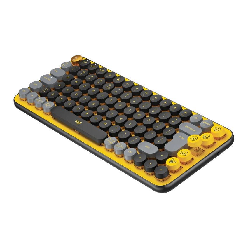 Logitech Pop Keys Black & Yellow - klawiatura mechaniczna