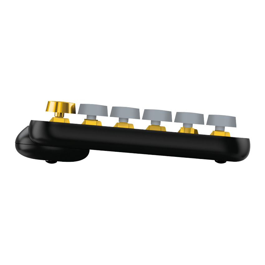 Logitech Pop Keys Black & Yellow - klawiatura mechaniczna