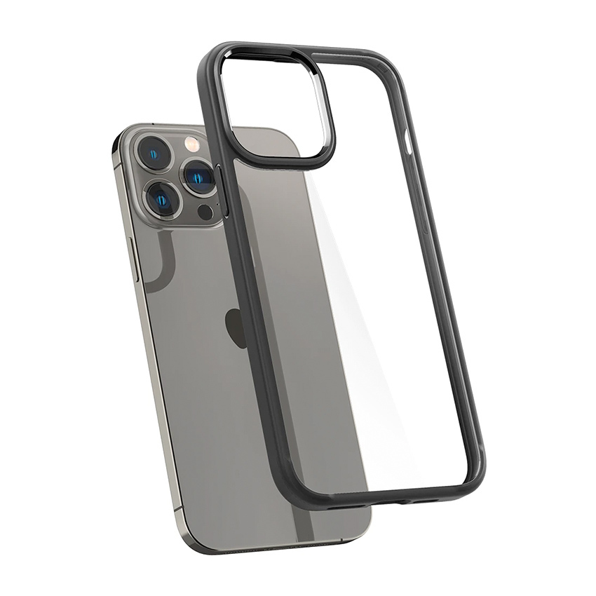 Spigen Ultra Hybrid etui do iPhone 13 Pro Max (czarny mat)