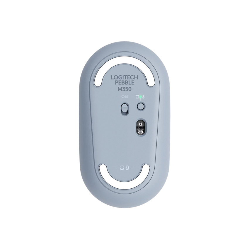 Logitech Pebble M350 mysz bezprzewodowa (niebiesko szary)