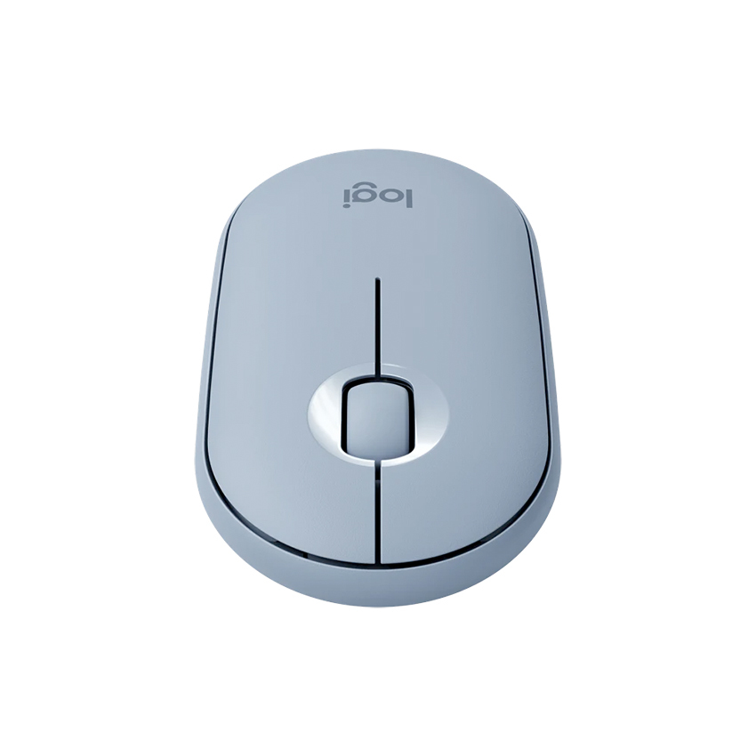 Logitech Pebble M350 mysz bezprzewodowa (niebiesko szary)