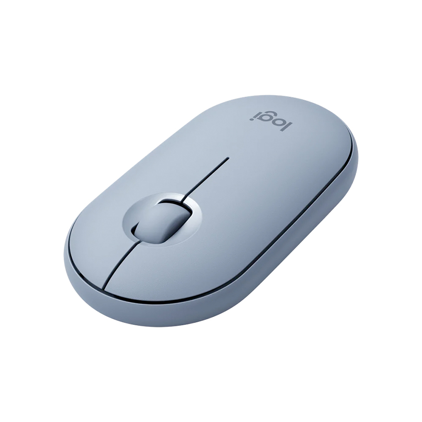 Logitech Pebble M350 mysz bezprzewodowa (niebiesko szary)
