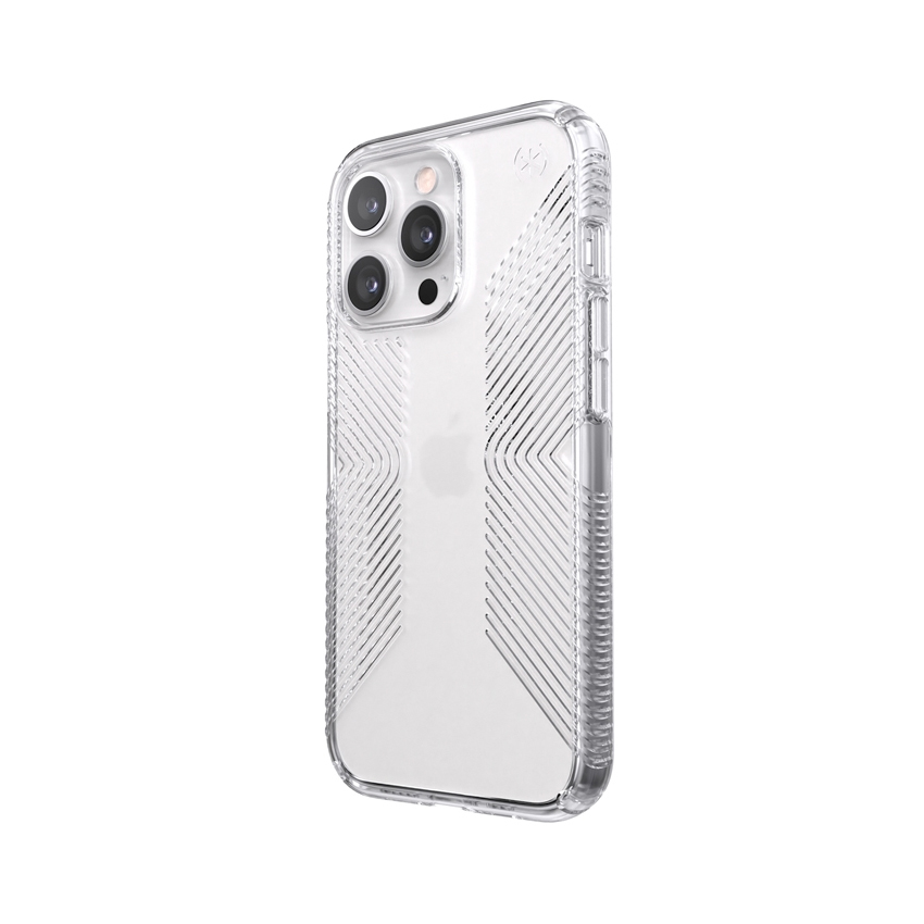Speck Presidio Perfect Clear with Grips etui do iPhone 13 Pro z powłoką MICROBAN (przezroczysty)
