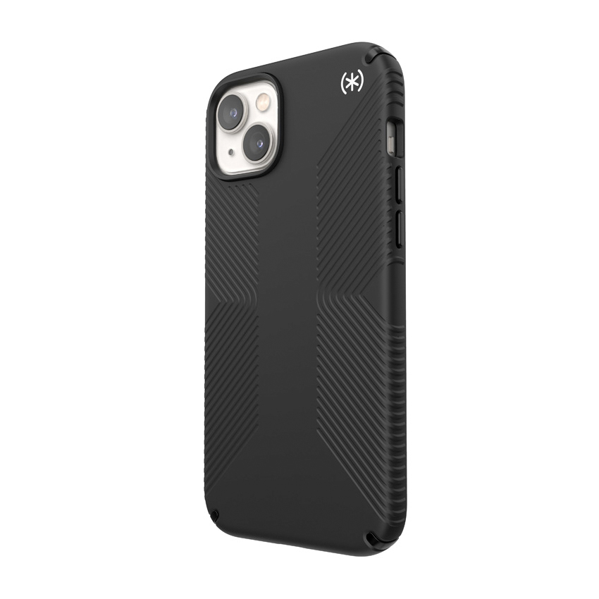 Speck Presidio2 Grip etui iPhone 14 Plus z powłoką MICROBAN (black / black / white)