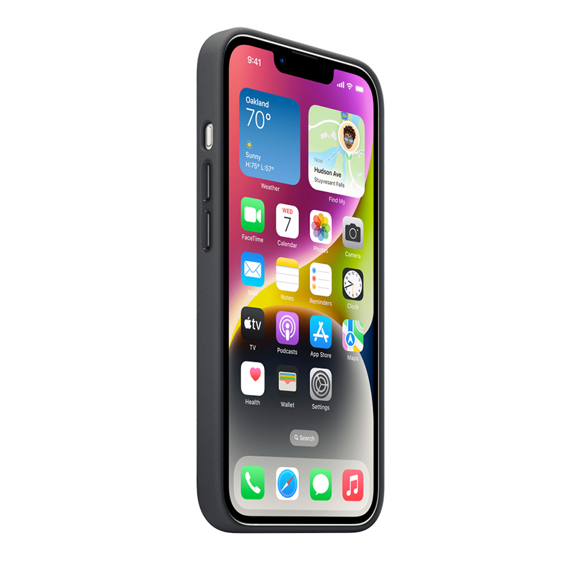 Apple Leather Case etui z MagSafe do iPhone 14 (północ)