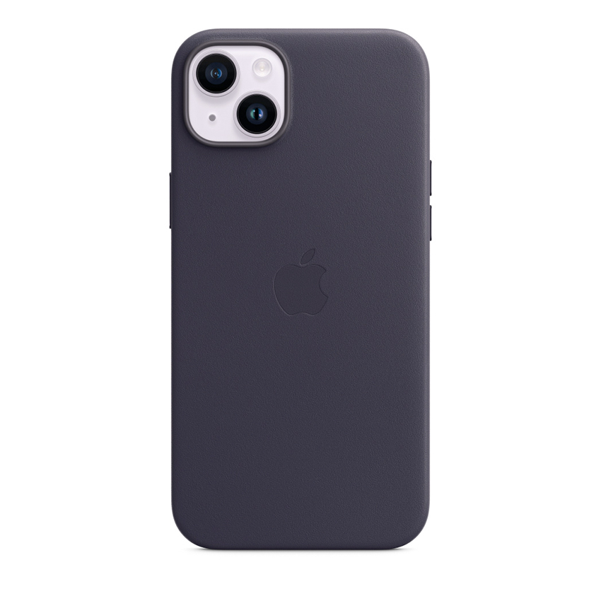 Apple Leather Case etui z MagSafe do iPhone 14 Plus (atramentowy)