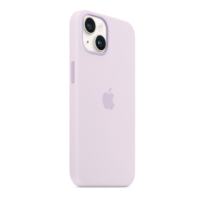 Apple Silicone Case etui z MagSafe do iPhone 14 (liliowy)