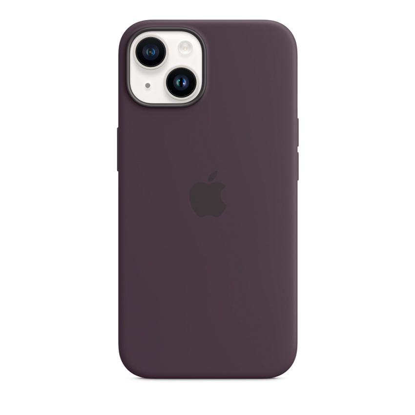 Apple Silicone Case etui z MagSafe do iPhone 14 (jagodowy)