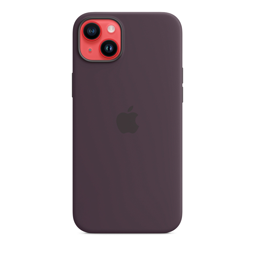 Apple iPhone 14 Plus Silicone Case with MagSafe - Elderberry