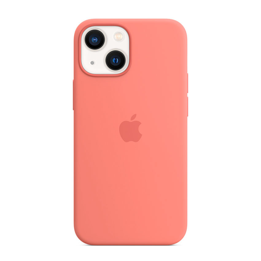 Apple Silicone Case etui z MagSafe do iPhone 13 mini (róż pomelo)