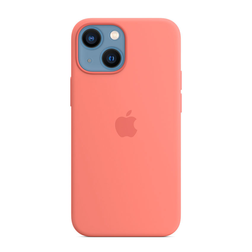 Apple Silicone Case etui z MagSafe do iPhone 13 mini (róż pomelo)