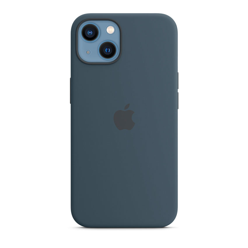 Apple Silicone Case etui z MagSafe do iPhone 13 (błękitna toń)