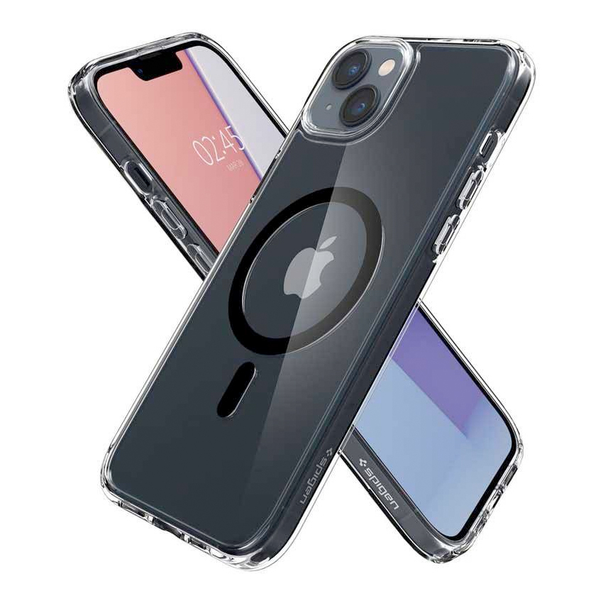 Spigen Ultra Hybrid Mag MagSafe etui do iPhone 14 Plus (czarny)