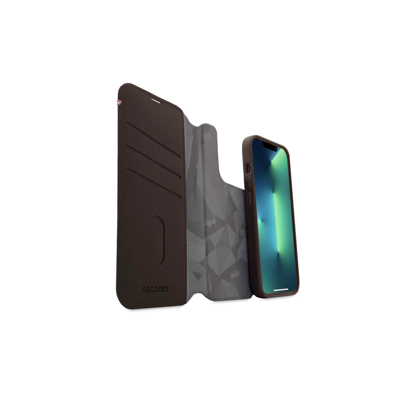 Decoded Detachable Wallet Magsafe – etui iPhone 14 Pro Max (brązowa)