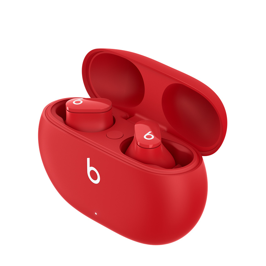 Apple Beats Studio Buds - douszne słuchawki bezprzewodowe z redukcją hałasu – czerwone