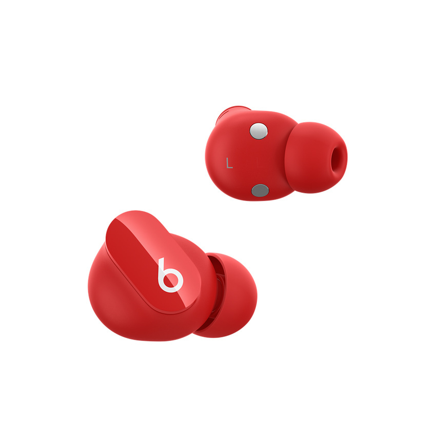 Apple Beats Studio Buds - douszne słuchawki bezprzewodowe z redukcją hałasu – czerwone