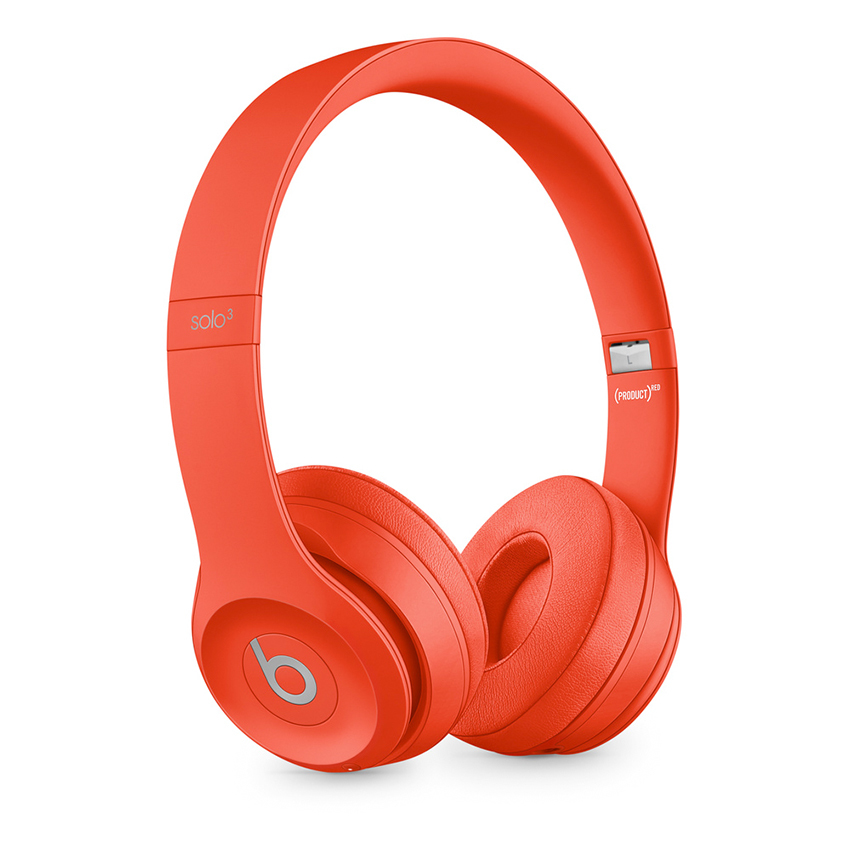 Beats Solo3 Wireless słuchawki bezprzewodowe (PRODUCT)RED (cytrusowa czerwień)