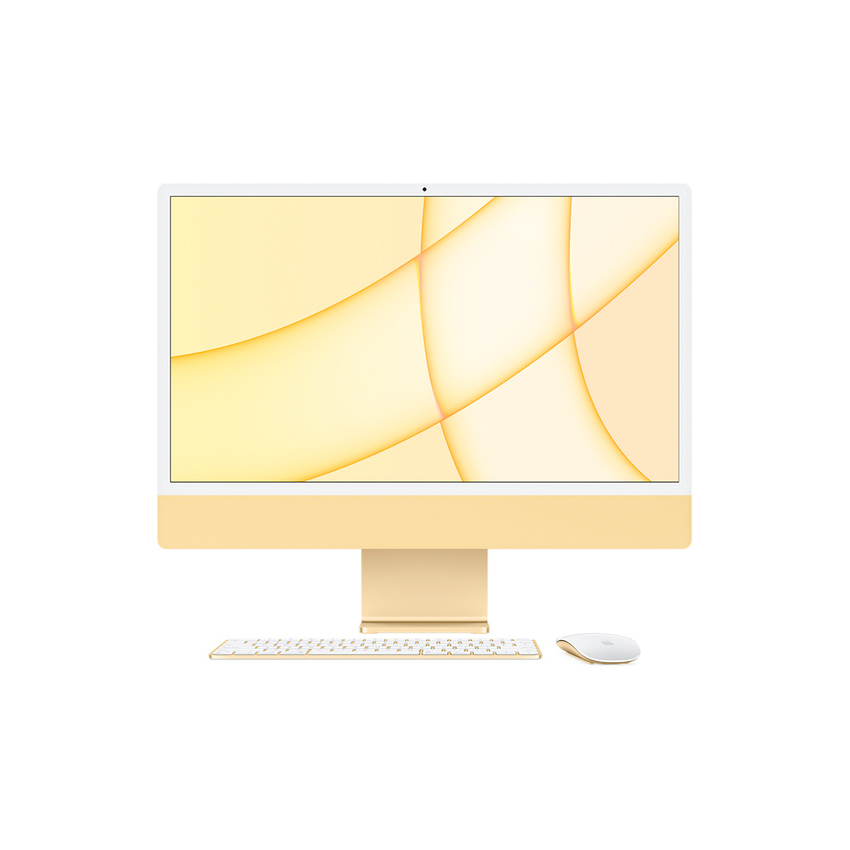 Apple iMac Retina 4,5K 24’’ M1/8GB/512GB SSD/GPU M1 (8 rdzeni) (żółty)