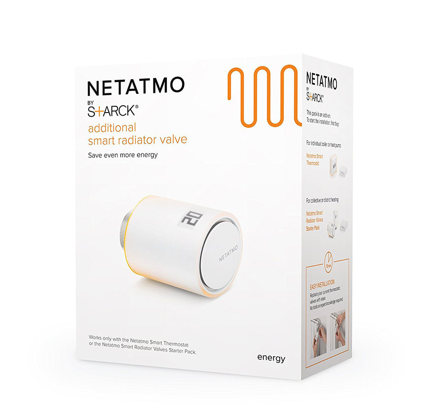 Netatmo Termostat Valve inteligentny termostat (kompatybilny z HomeKit)