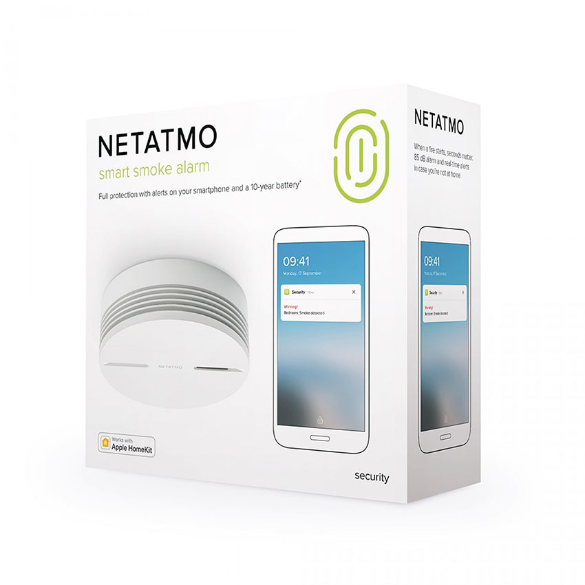Netatmo Smoke Alarm detektor dymu (kompatybilny z HomeKit)