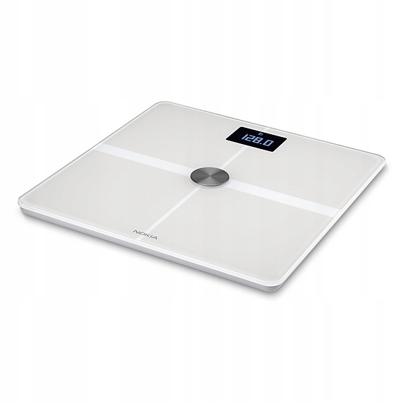 Withings/Nokia Body+ bezprzewodowa waga łazienkowa do urządzeń z systemem iOS (biały)