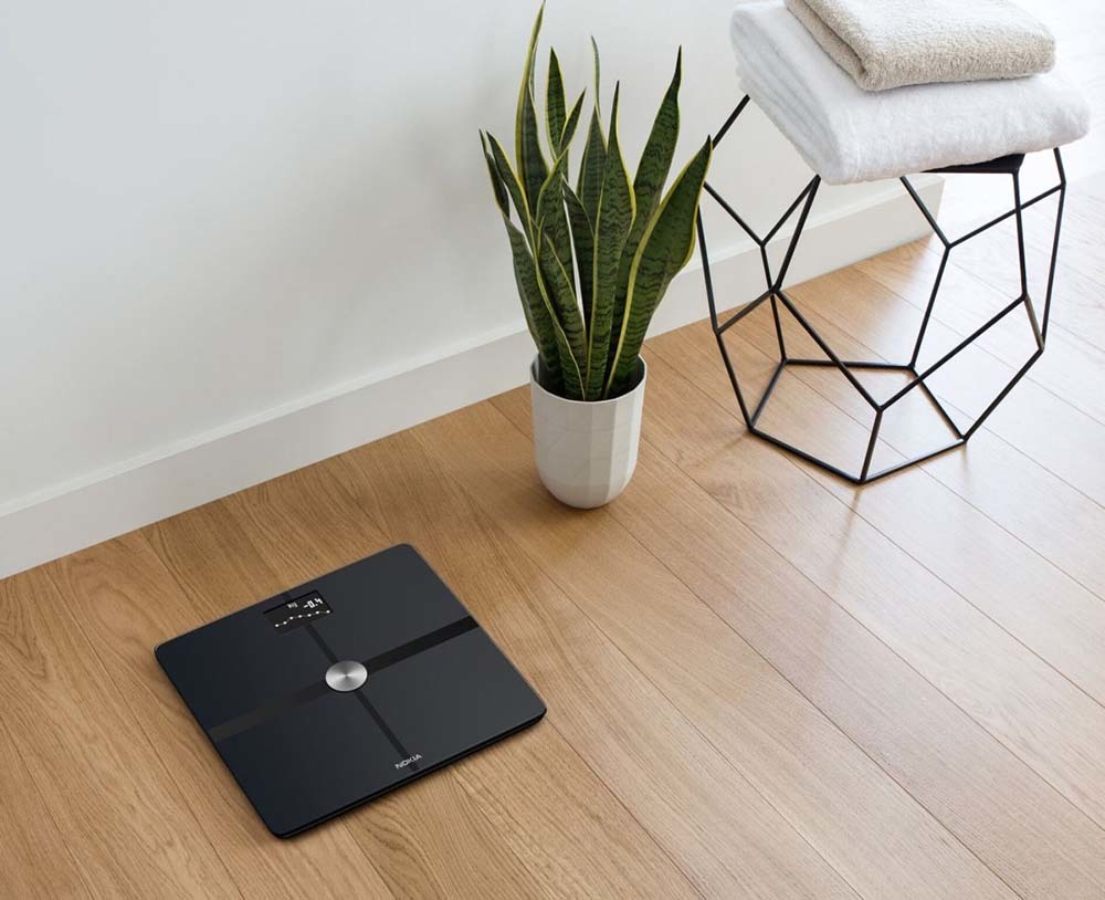 Withings/Nokia Body+ bezprzewodowa waga łazienkowa do urządzeń z systemem iOS (czarny)