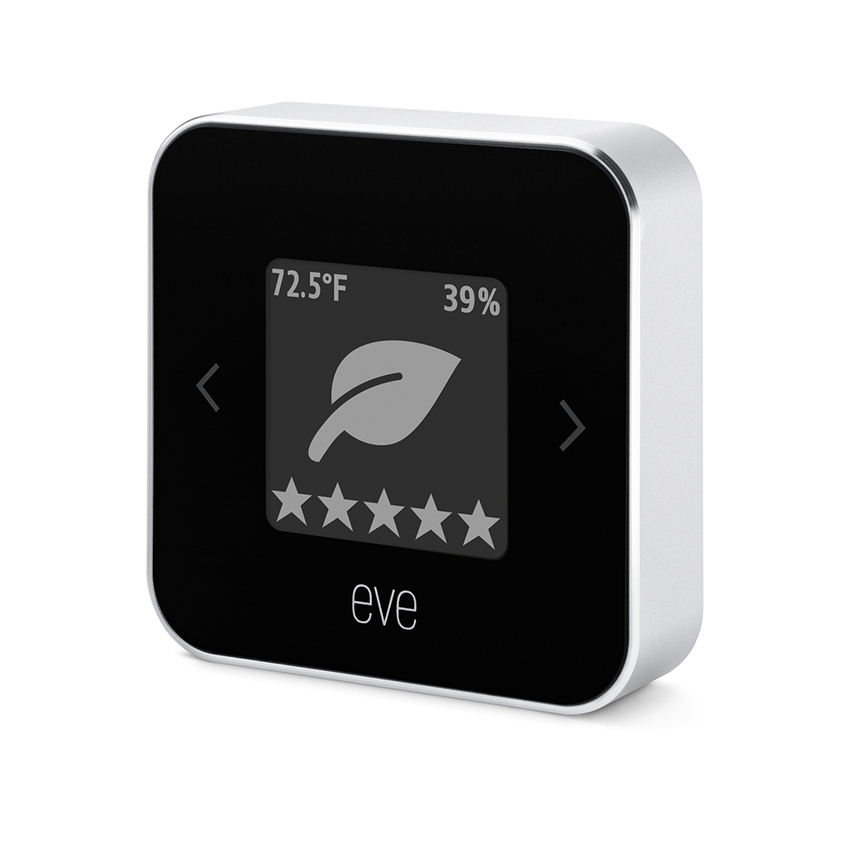 Eve Room monitor jakości powietrza, temperatury i wilgotności w pomieszczeniu (technologia Thread)