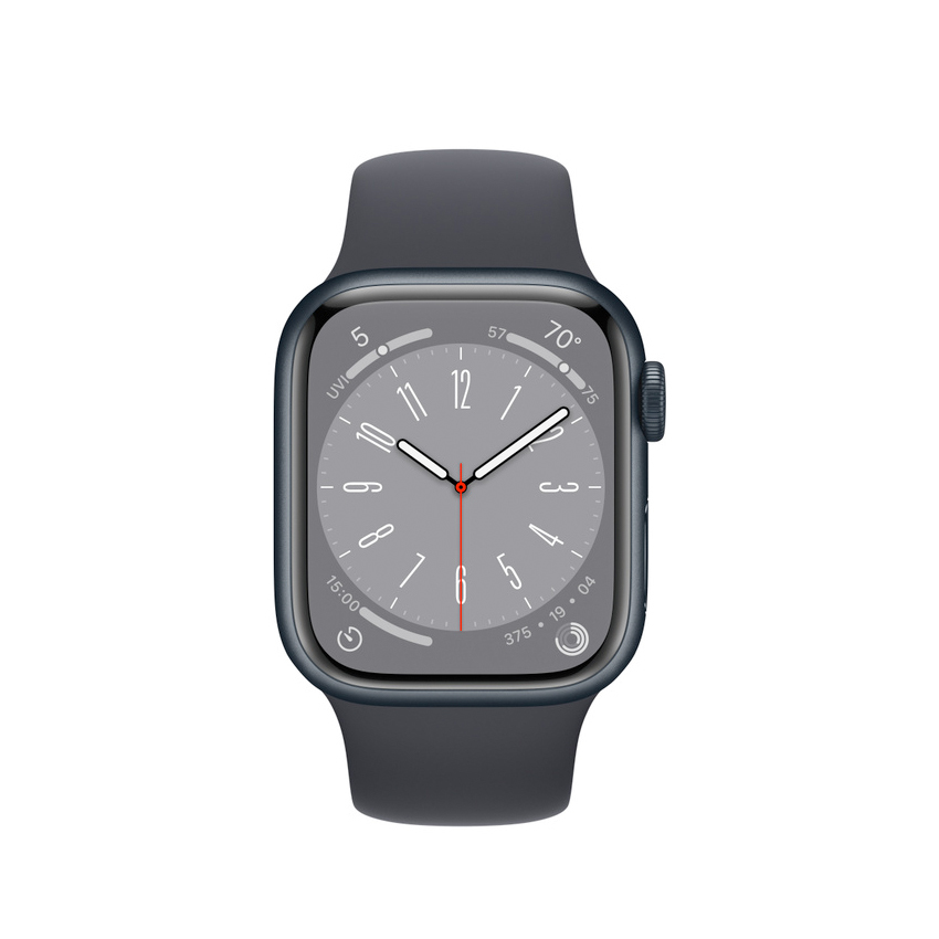 Apple Watch Series 8 45mm GPS + Cellular aluminium w kolorze północy z paskiem sportowym w kolorze północy