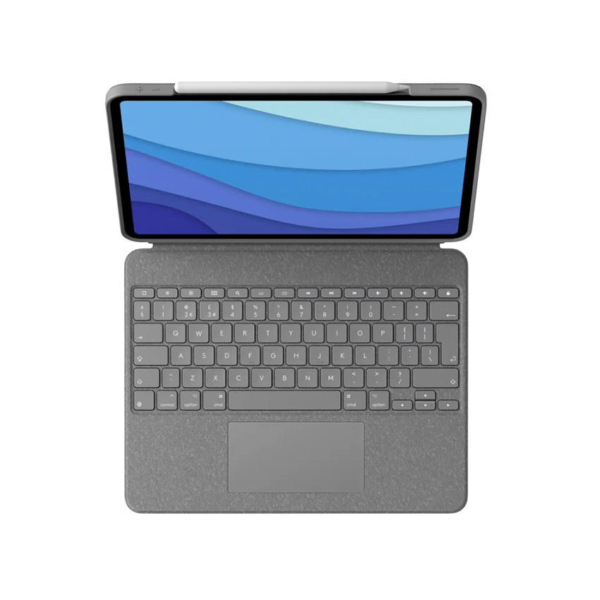 Logitech Combo Touch 11" Graphite UK - klawiatura dla iPad Pro 11" (Gen 1, 2, 3)