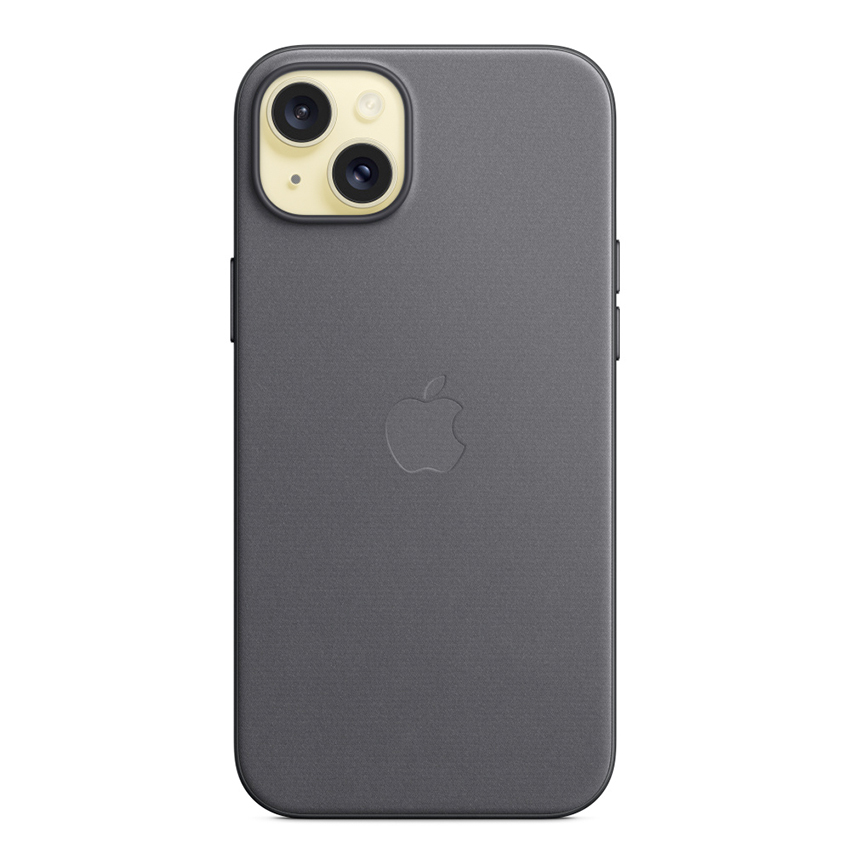 Apple iPhone 15 Plus FineWoven Case with MagSafe - Black
