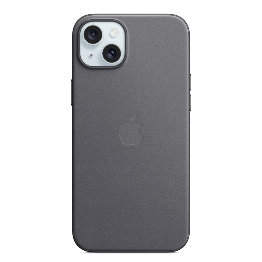 Apple iPhone 15 Plus FineWoven Case with MagSafe - Black