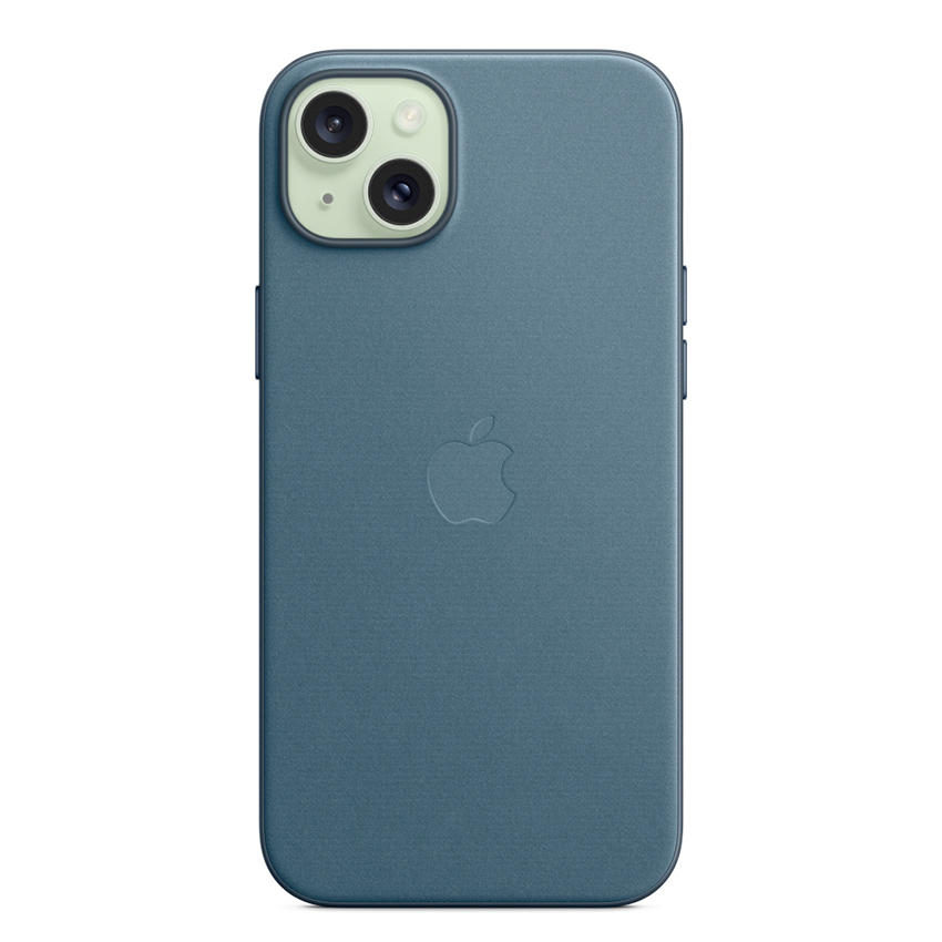 Apple iPhone 15 Plus FineWoven Case with MagSafe - Pacific Blue