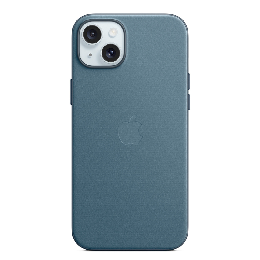 Apple iPhone 15 Plus FineWoven Case with MagSafe - Pacific Blue