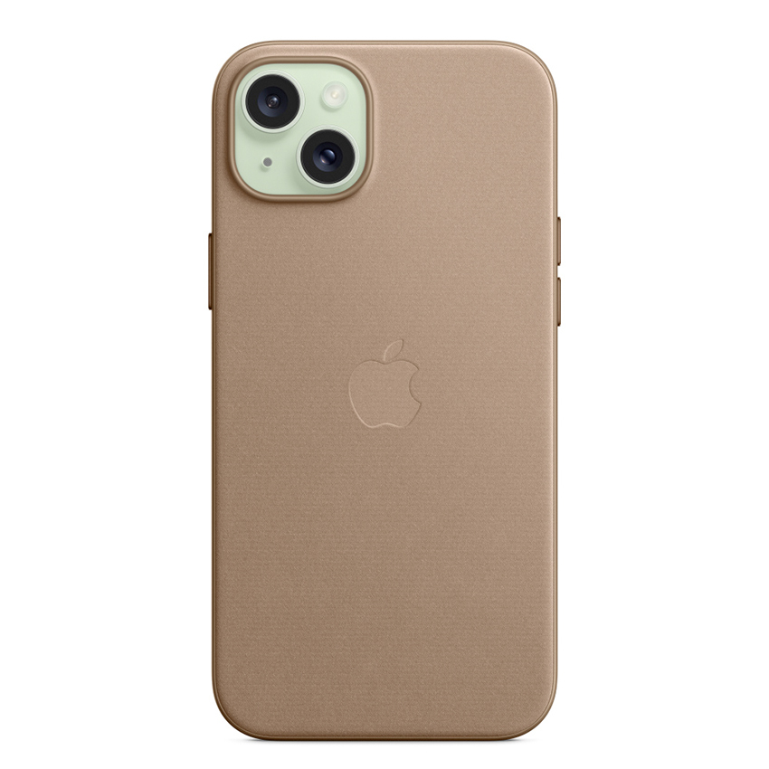 Apple iPhone 15 Plus FineWoven Case with MagSafe - Taupe
