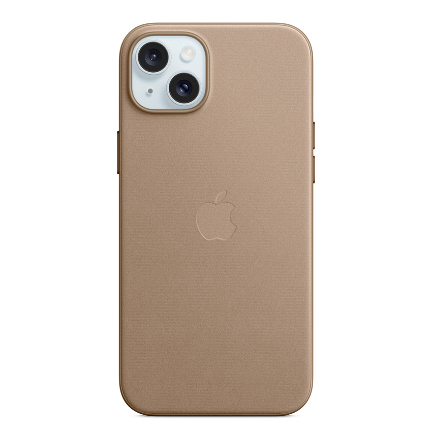 Apple iPhone 15 Plus FineWoven Case with MagSafe - Taupe