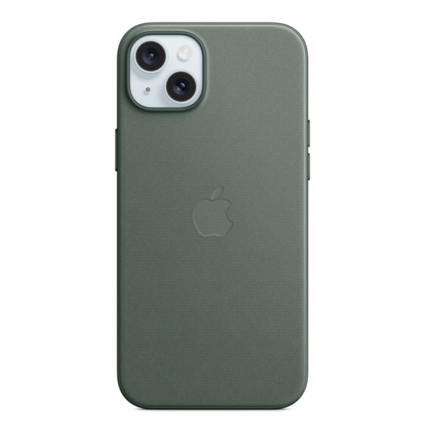 Zdjęcie do “Apple iPhone 15 Plus FineWoven Case with MagSafe - Evergreen”.