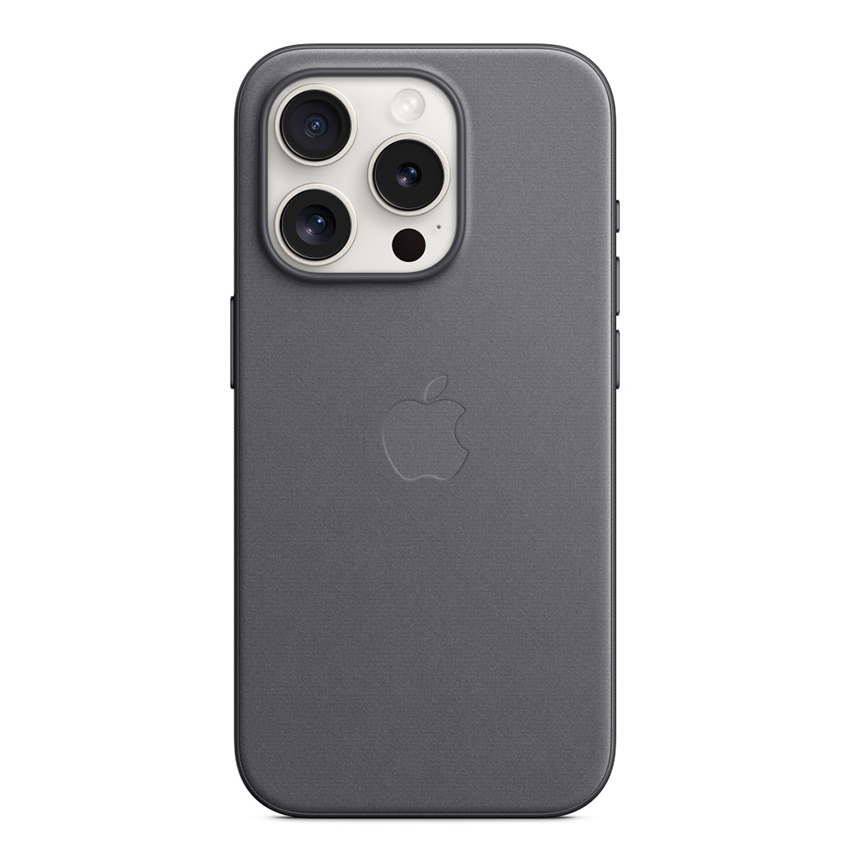 Apple iPhone 15 Pro FineWoven Case with MagSafe - Black