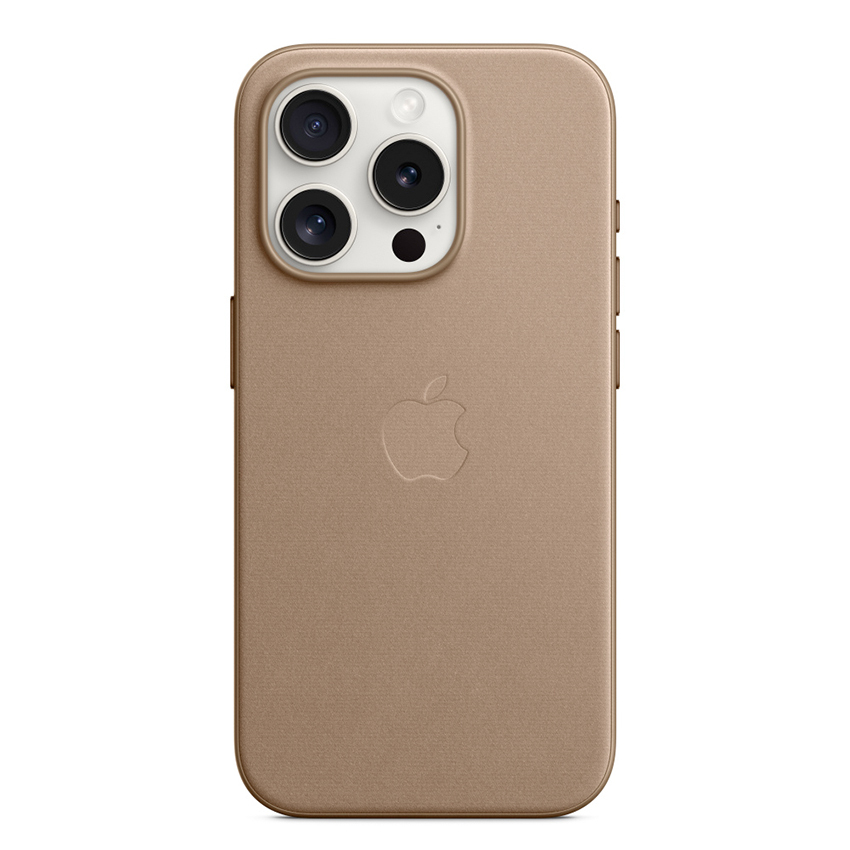 Apple iPhone 15 Pro FineWoven Case with MagSafe - Taupe