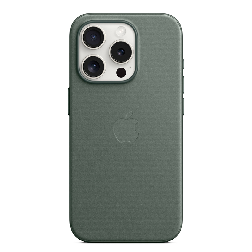 Apple FineWoven etui z MagSafe do iPhone 15 Pro (wieczna zieleń)