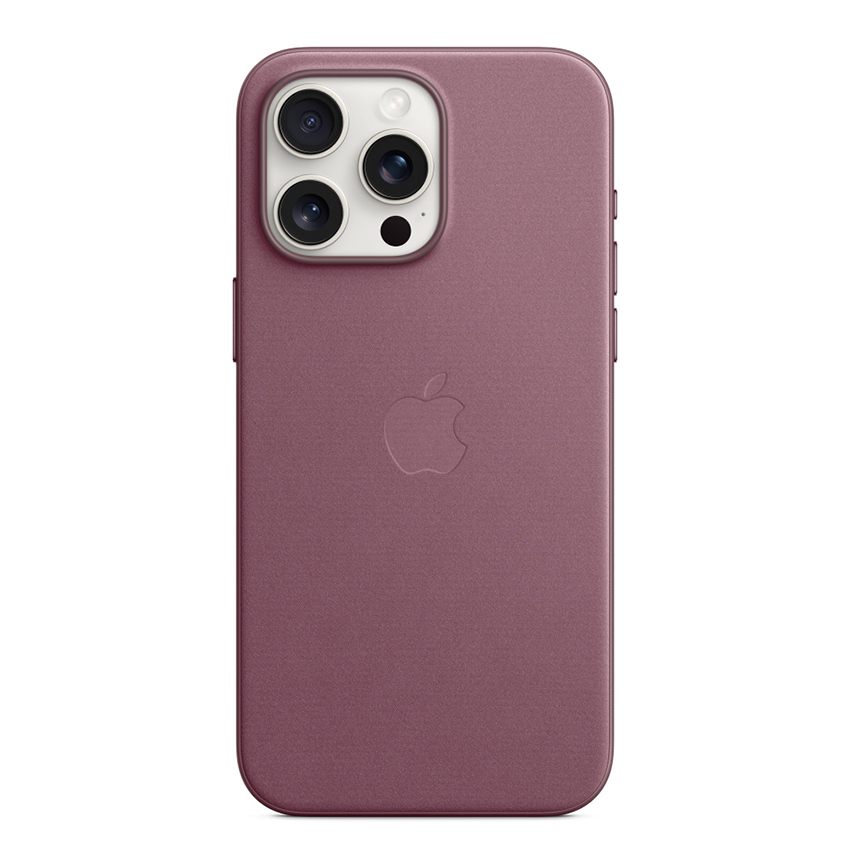 Apple iPhone 15 Pro Max FineWoven Case with MagSafe - Mulberry